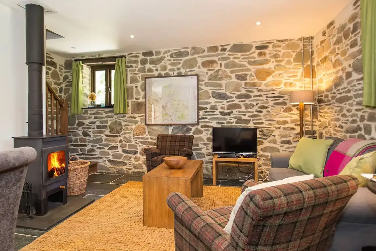 Lena Holiday Cottage Dartmoor living room